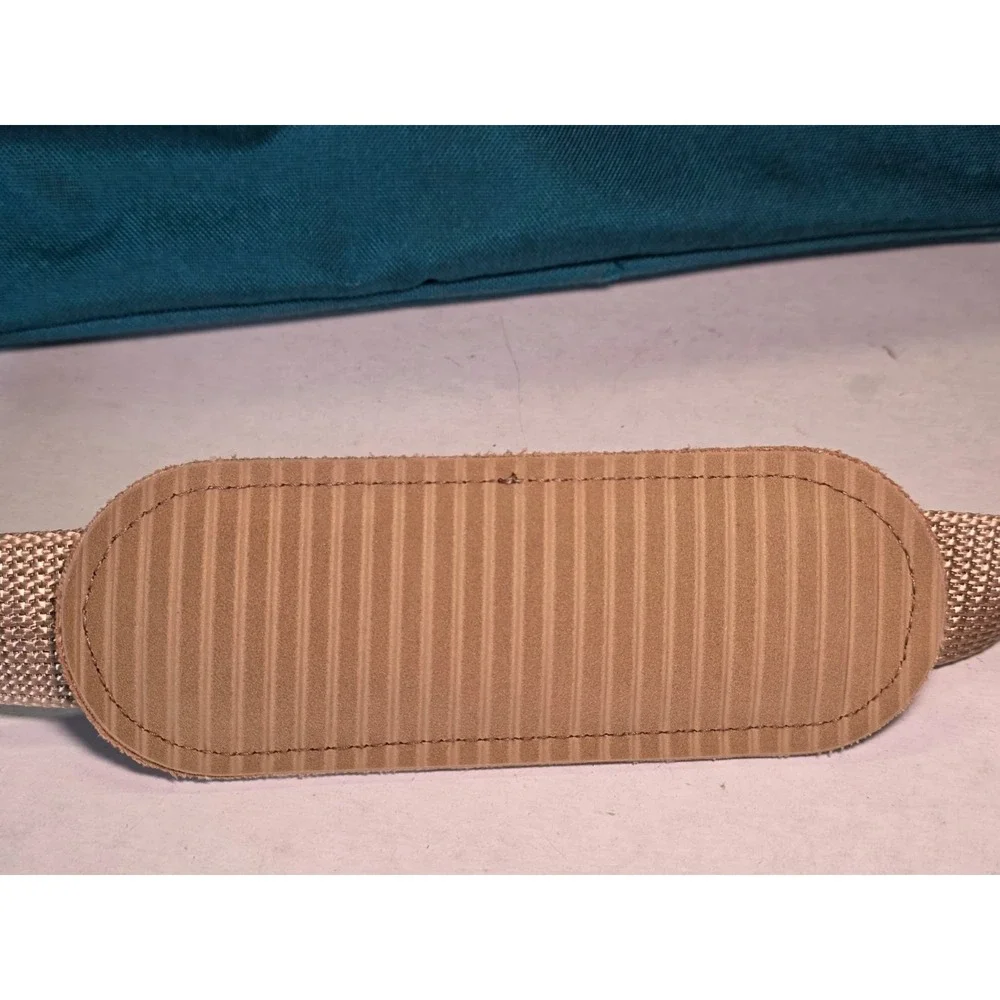 BOYT Duffle Bag Green Canvas Tan Leather Travel Carry On‎ Made In USA Iowa